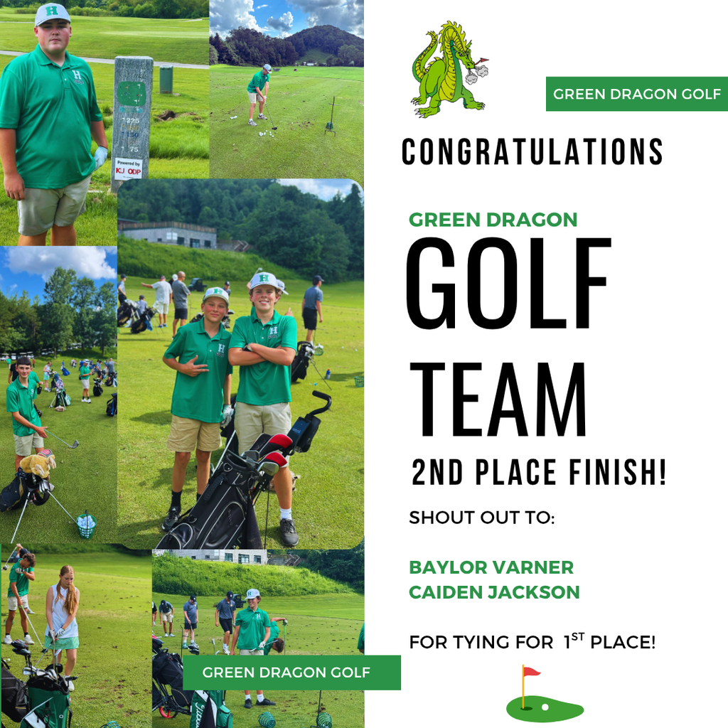HHS Golf team