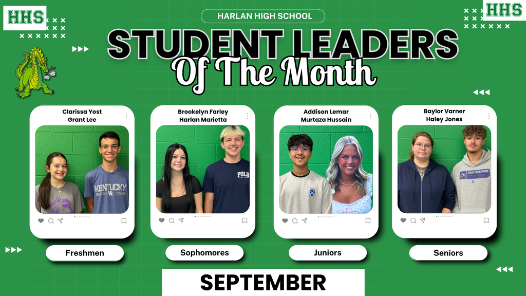 Student Leaders of the Month - September