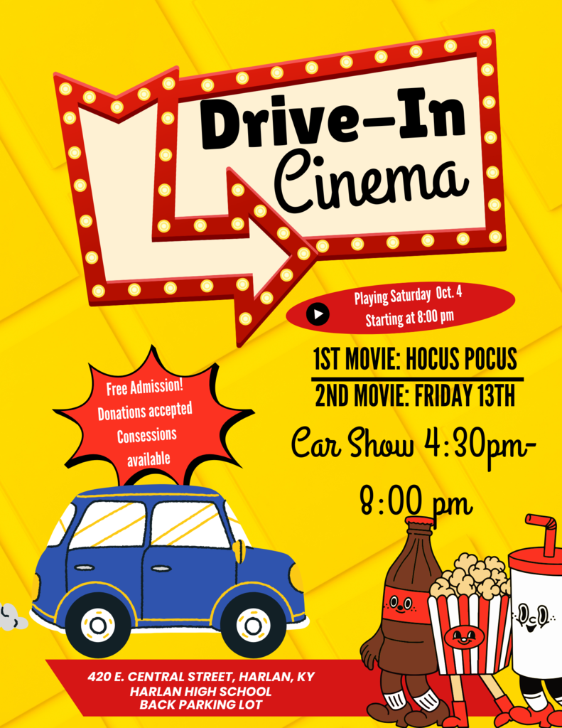  Drive In Cinema Flyer