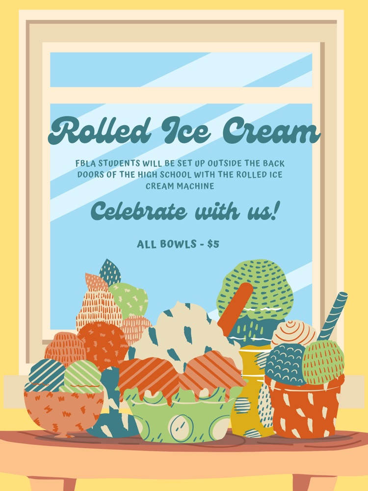 rolled ice cream