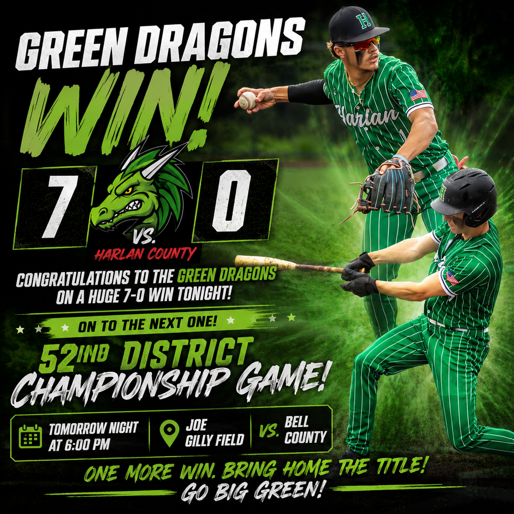 Green Dragons Win