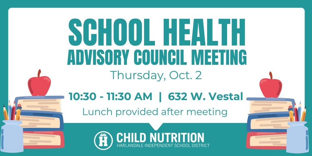 Harlandale School Health Advisory Meeting