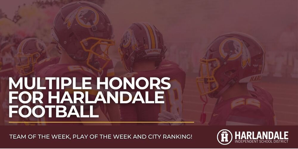 Harlandale ISD Football Multiple Honors