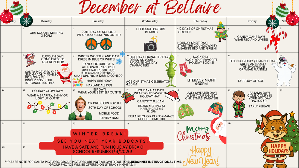 December Calendar