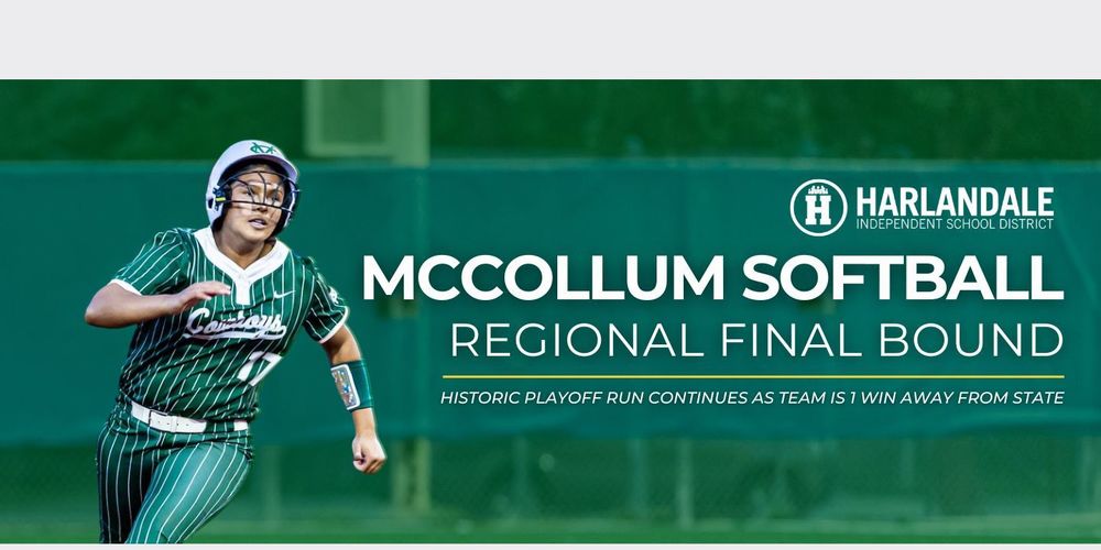 McCollum Softball Regional Final Softball