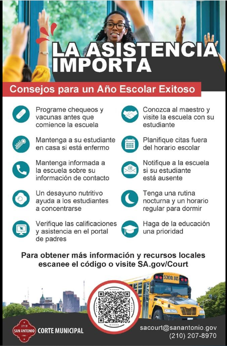Attendance Matters Flyer Spanish 