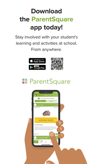 Download ParentSquare app English Flyer