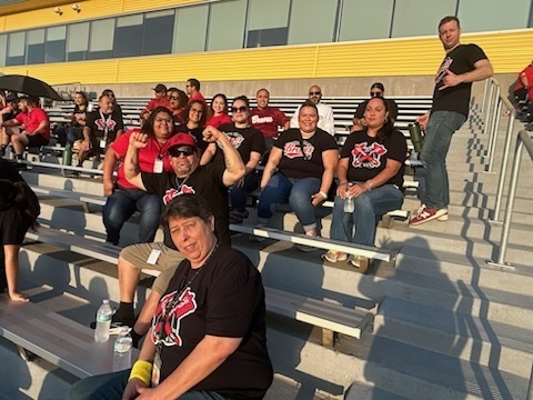 Picture of HMS Braves at the 2025 HISD Convocation