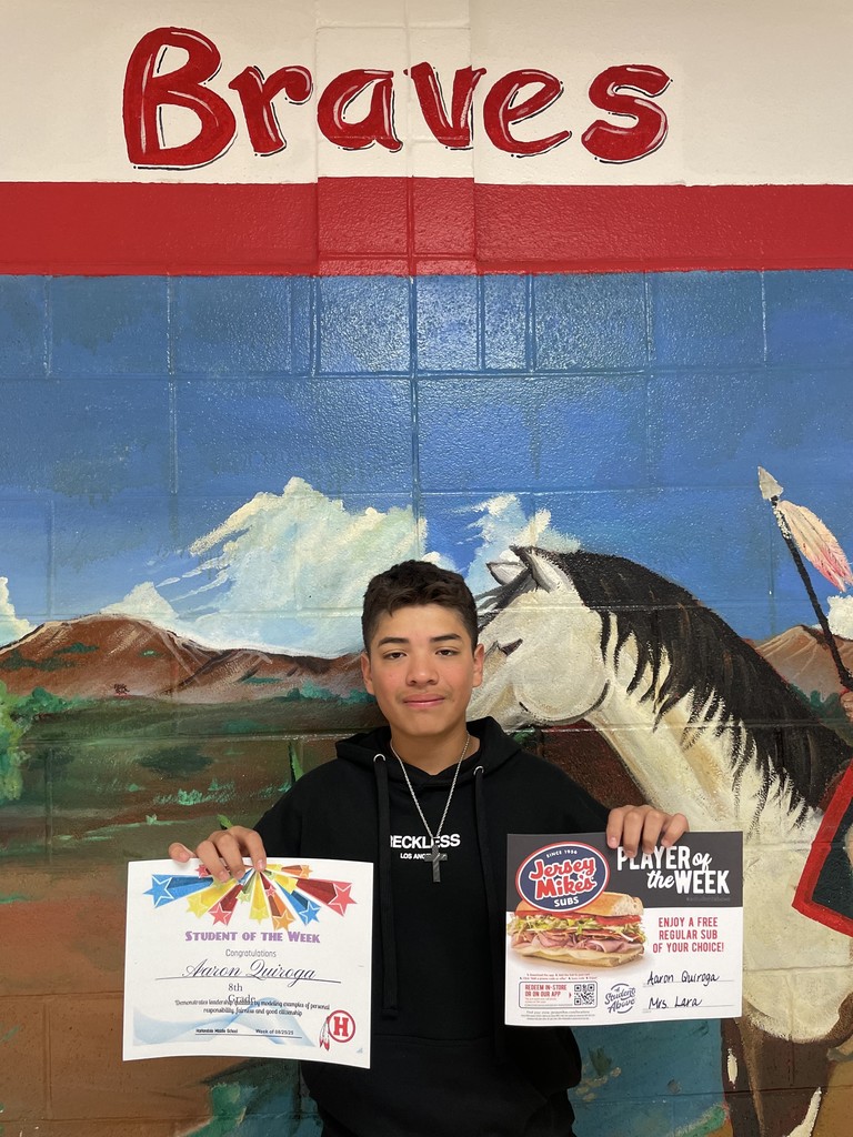 HMS Student of the Week