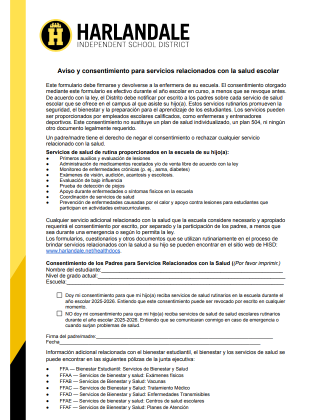 School Health (Spanish)
