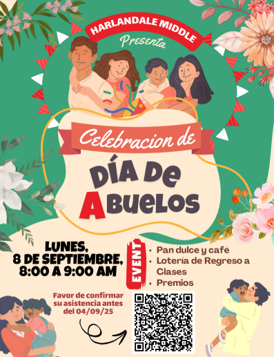 Grandparents day at HMS on Sept. 8th - Spanish Flyer