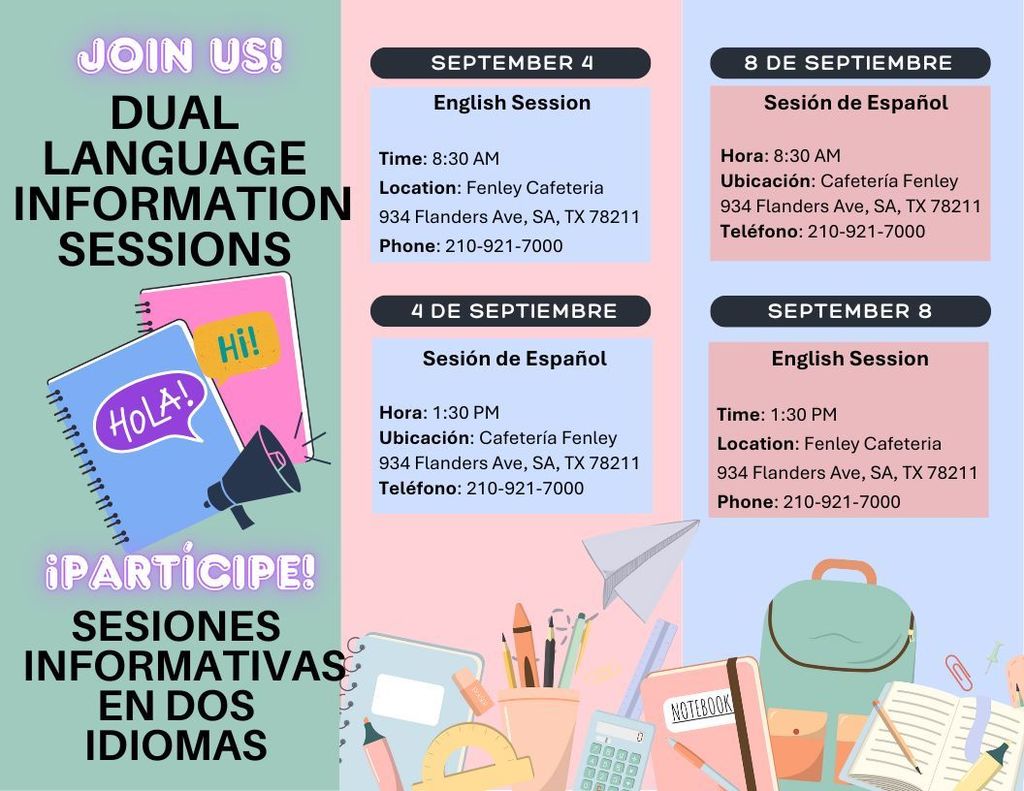 Dual Language Flyer