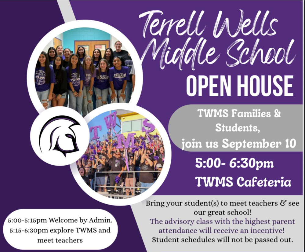 Open House September 10th