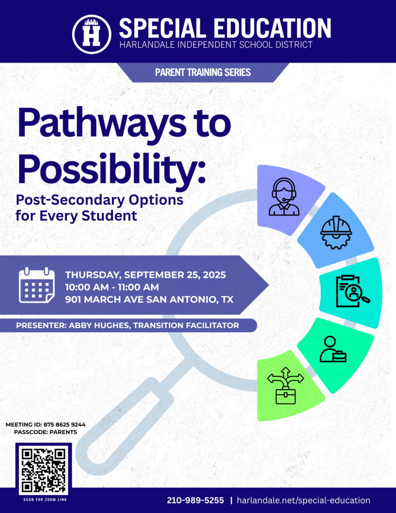 SPED Parent Training Series