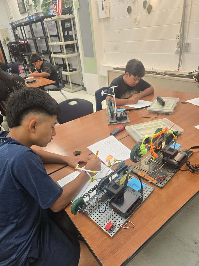Students engineered and constructed bicycles to investigate the impact of gear size on speed and torque within mechanical systems.