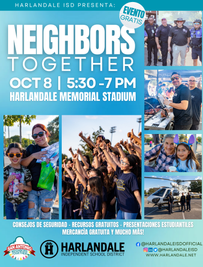 District Neighborhood Night Flyer Spanish 10082025