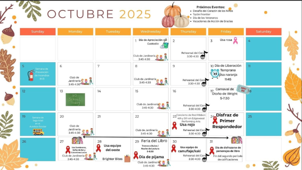 Oct Calendar