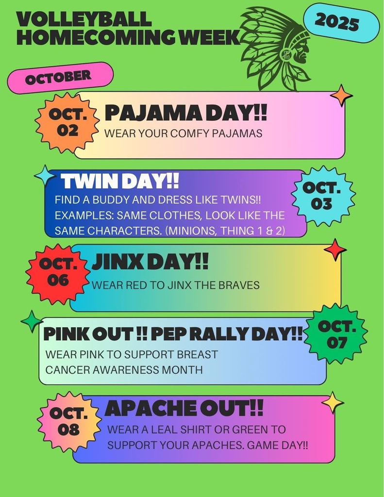 Volleyball Homecoming Spirit Week