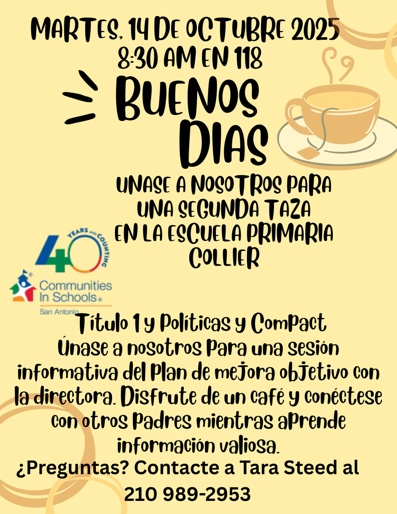 2nd cup flyer Spanish