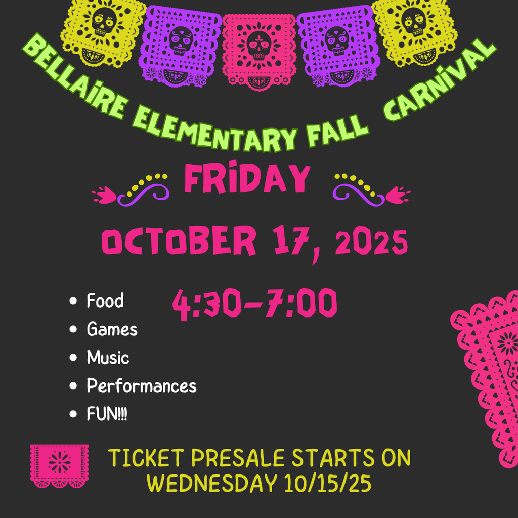 Bellaire Carnival Reminder
