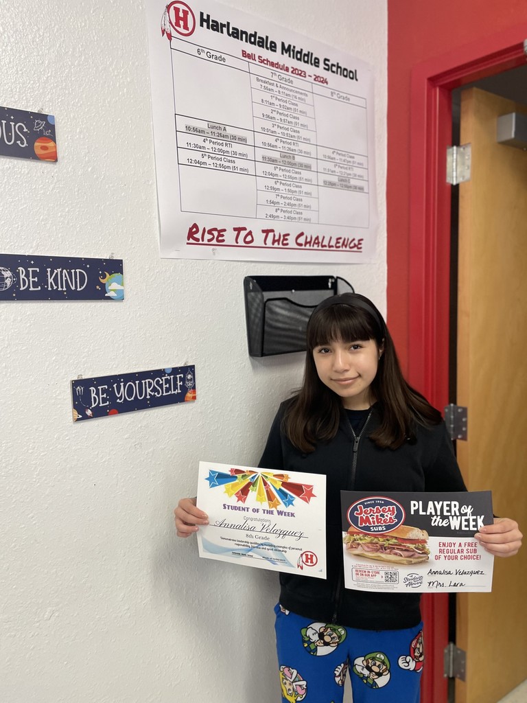Student of the Week