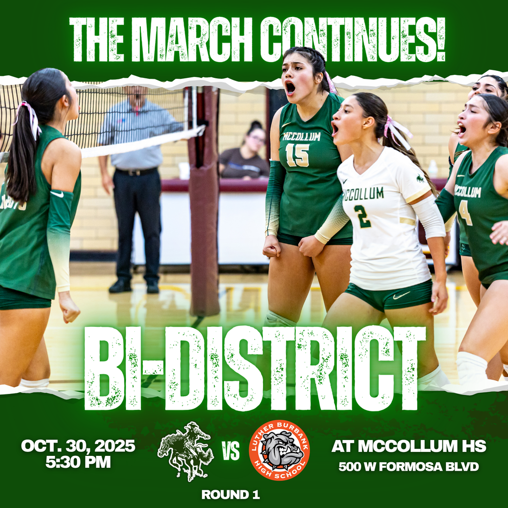 McCollum Volleyball Playoff