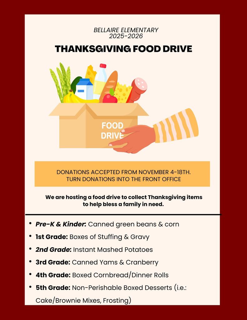 Food Drive List