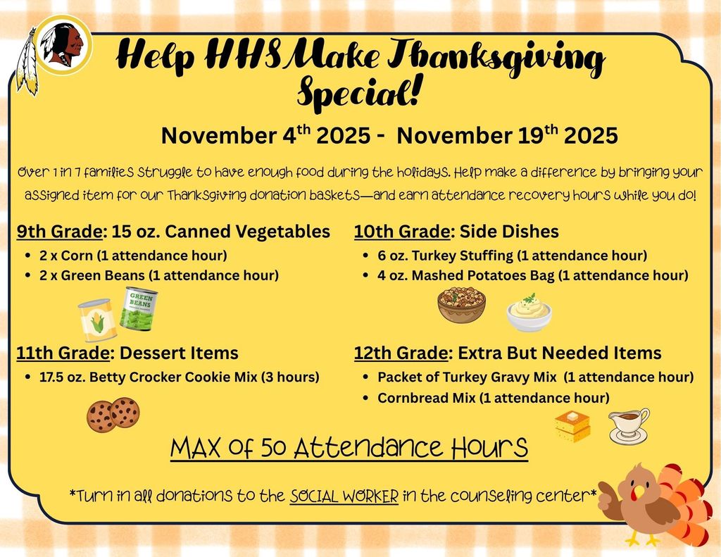 Thanksgiving Donations