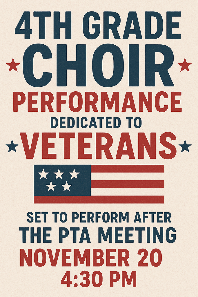 4th Grade Performance Flyer