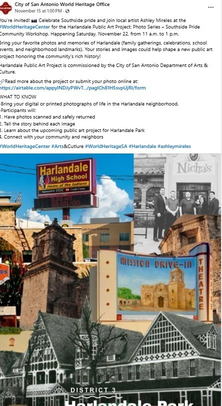 Submit Photos for Harlandale Park