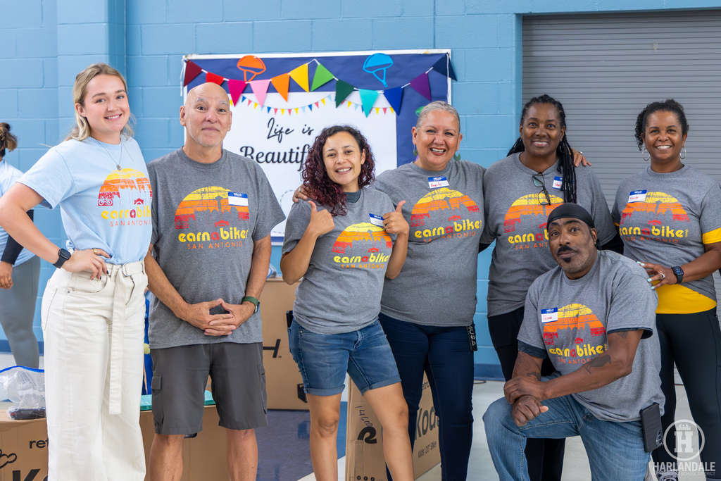 Harlandale ISD Build a Bike Night