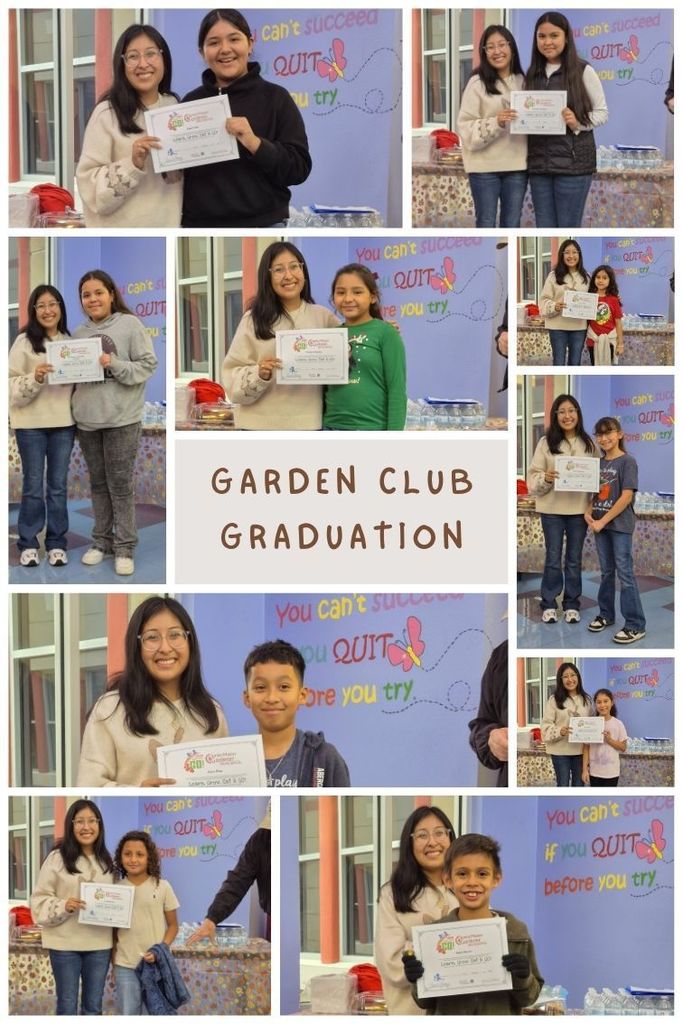 Garden Club Graduation
