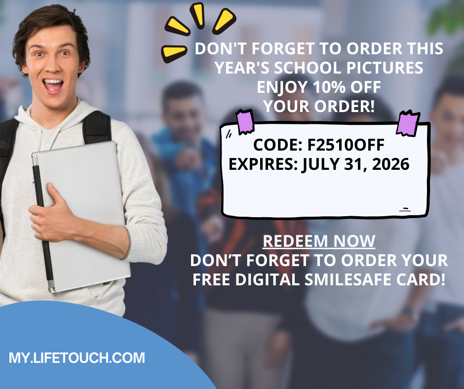 Reminder to order school pictures 