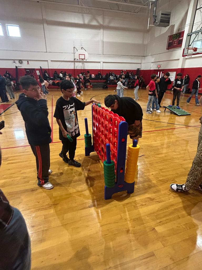 6th grades enjoy reward for earning Brag Boards 