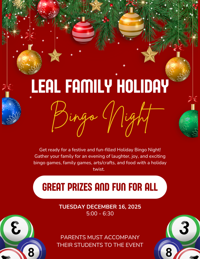 Leal Family Bingo Night