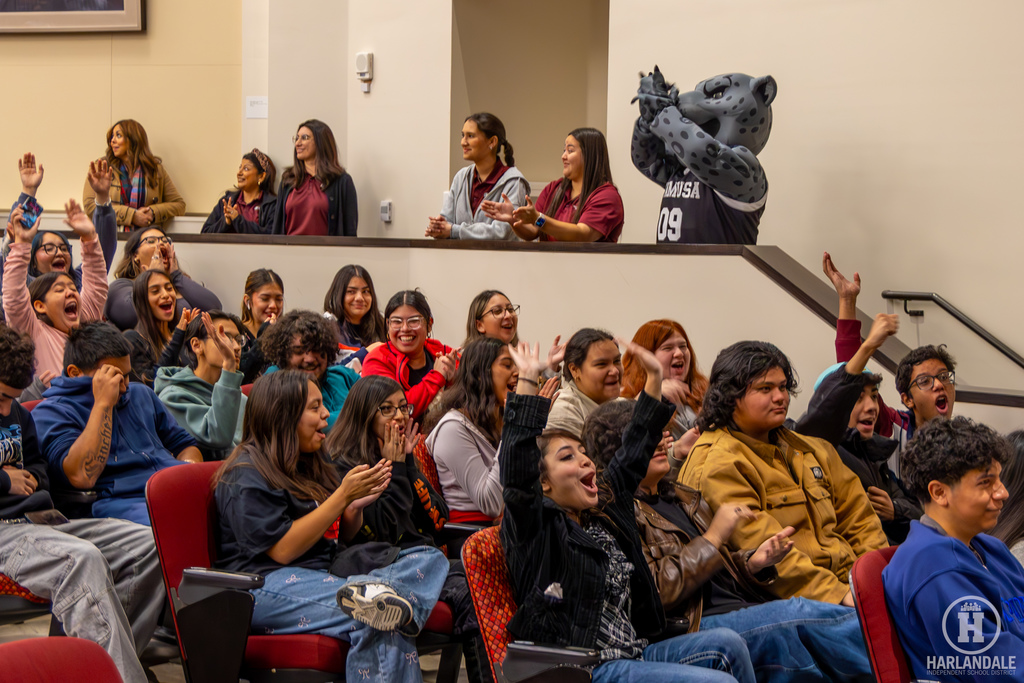 Texas A&M San Antonio. Harlandale ISD Pep Rally