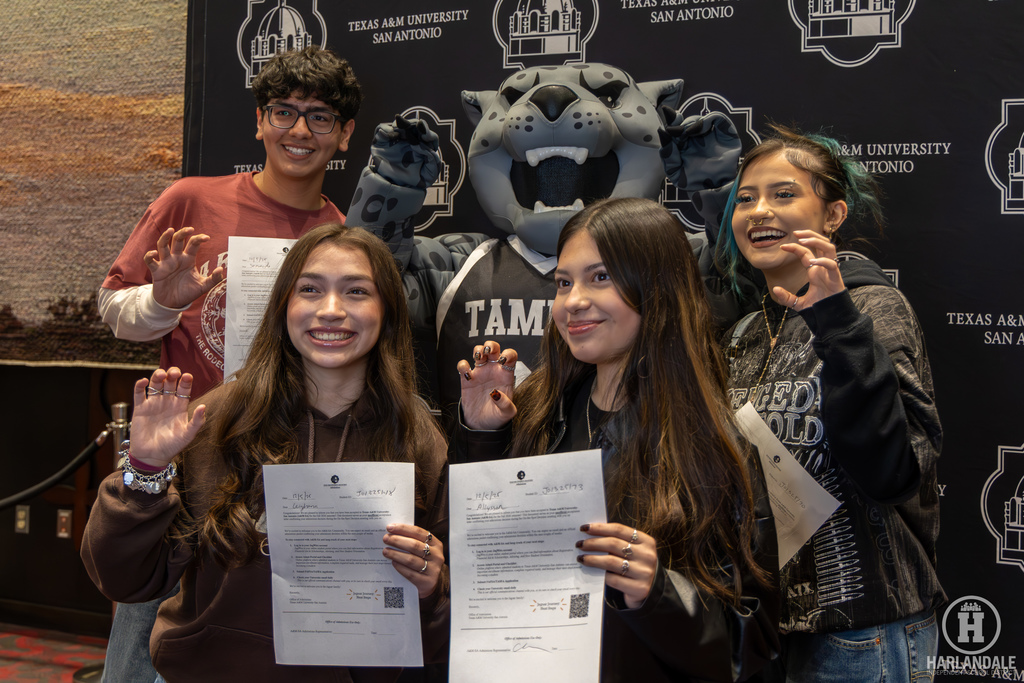 Texas A&M San Antonio. Harlandale ISD Pep Rally