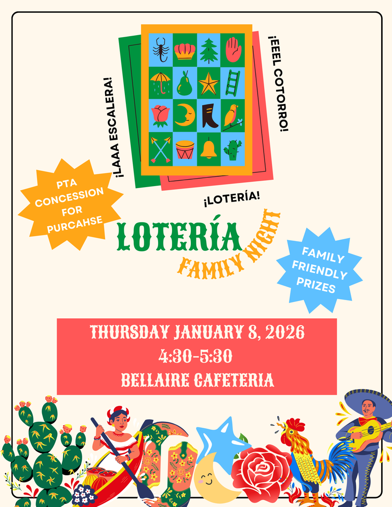 Loteria Family Night Flyer