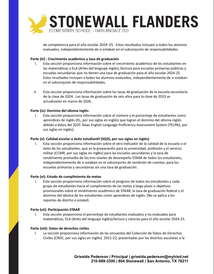 federal report cards