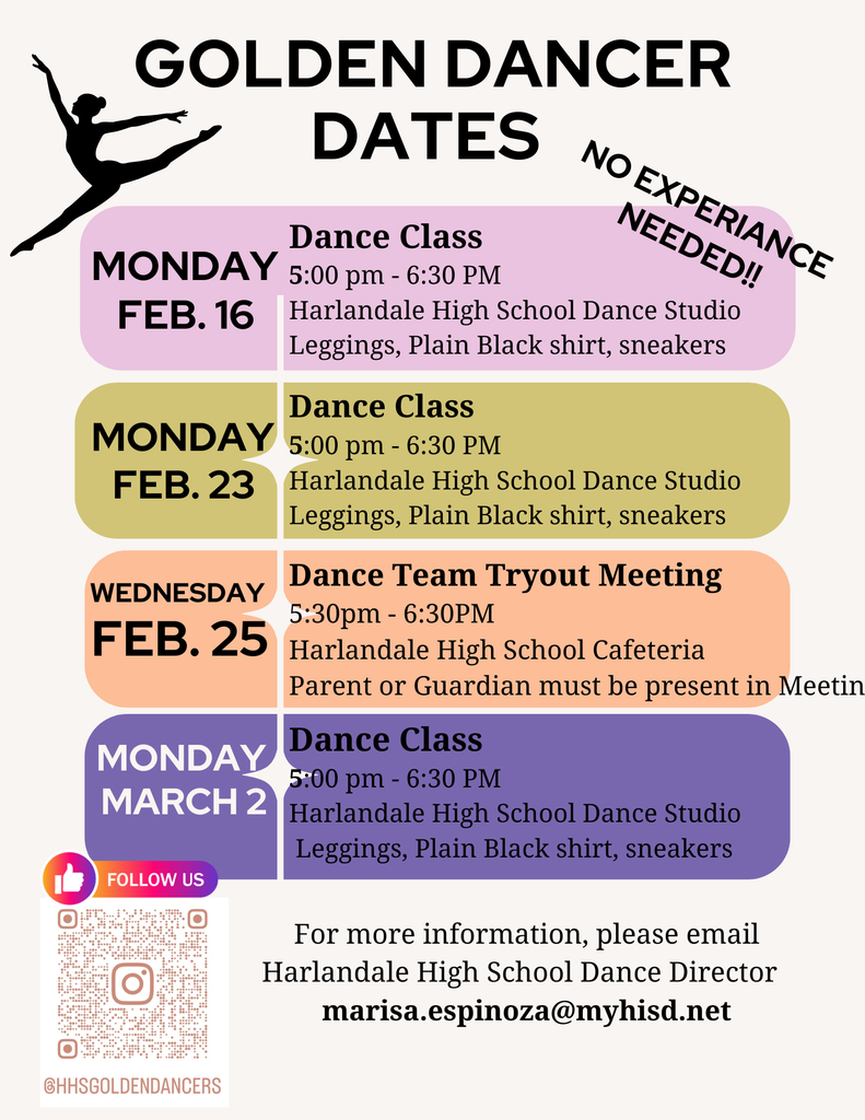 Golden Dancer Tryouts