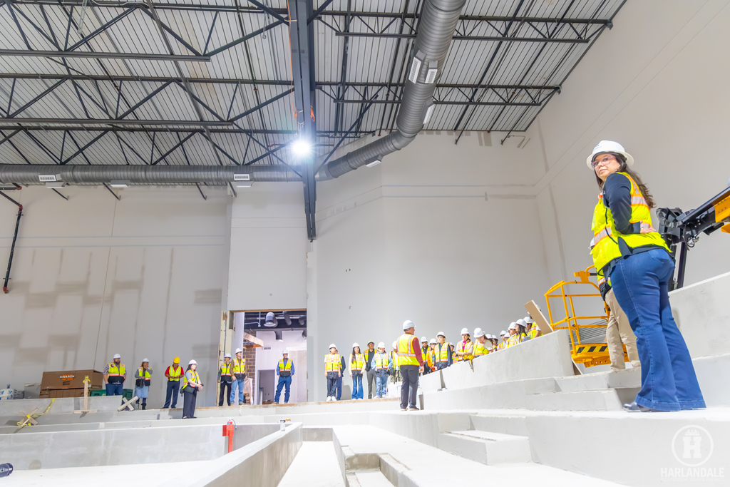 Harlandale ISD Student Advisory Committee New Arena Tour
