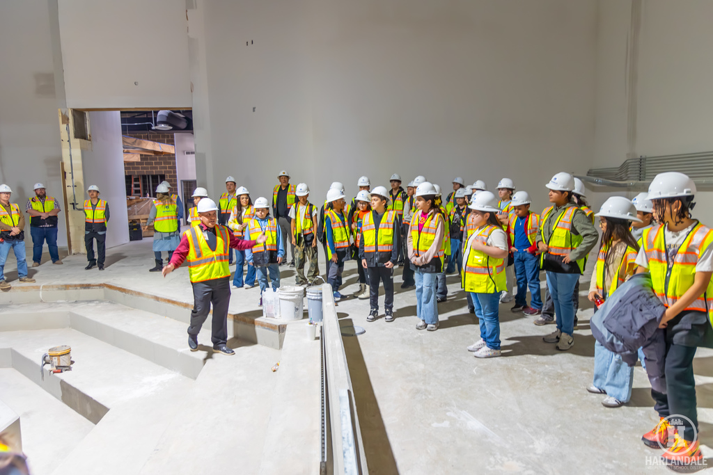 Harlandale ISD Student Advisory Committee New Arena Tour