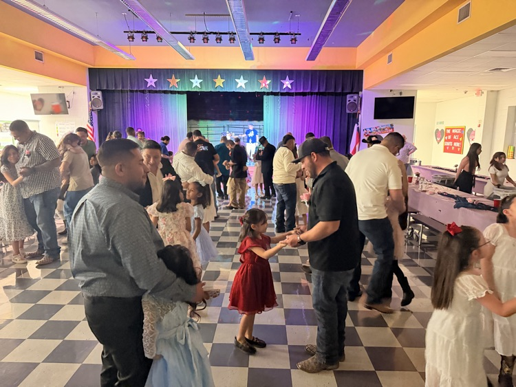 father daughter dancing 