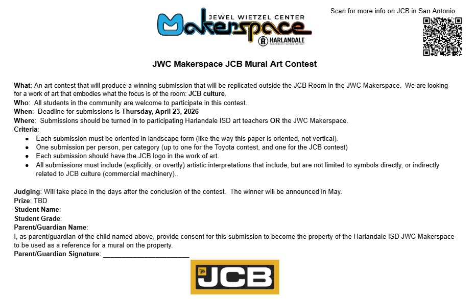 JCB Mural Art Contest 