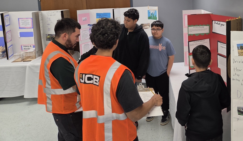 District Engineering Fair for 6th grade students