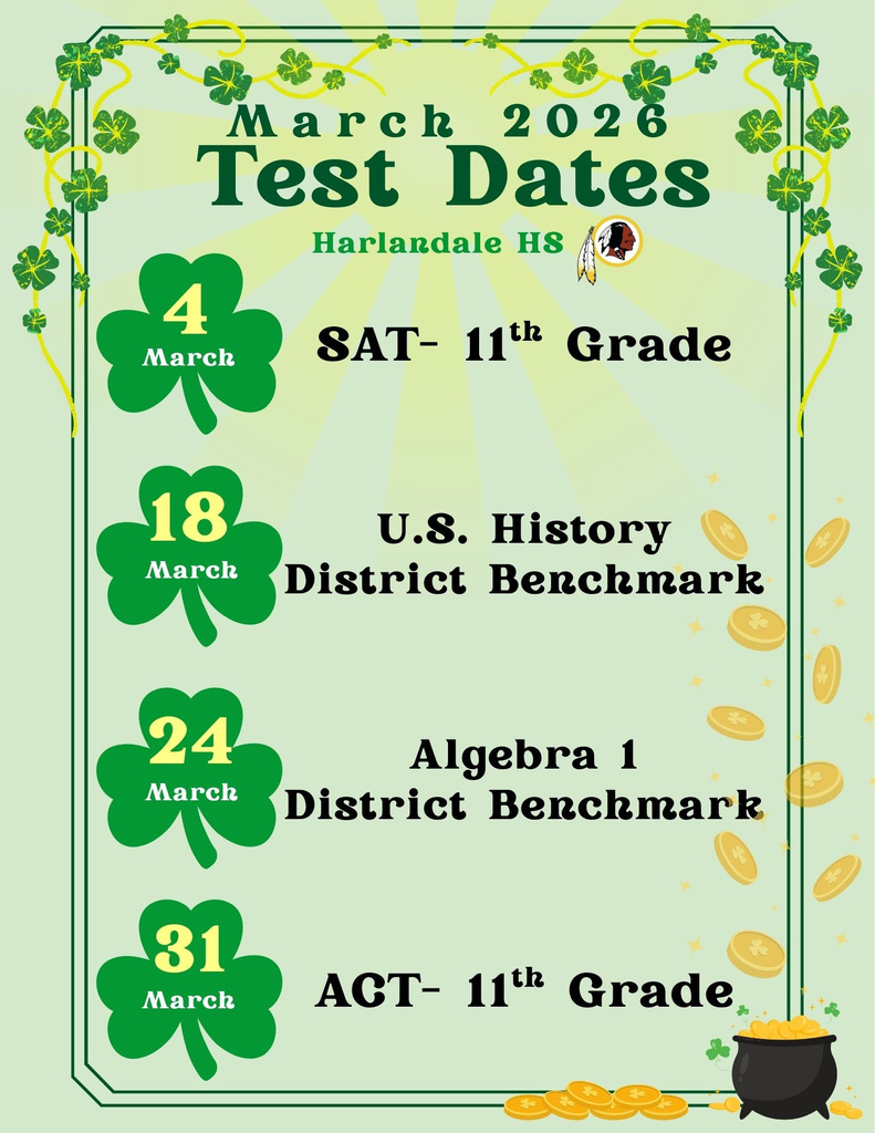 Testing dates in March