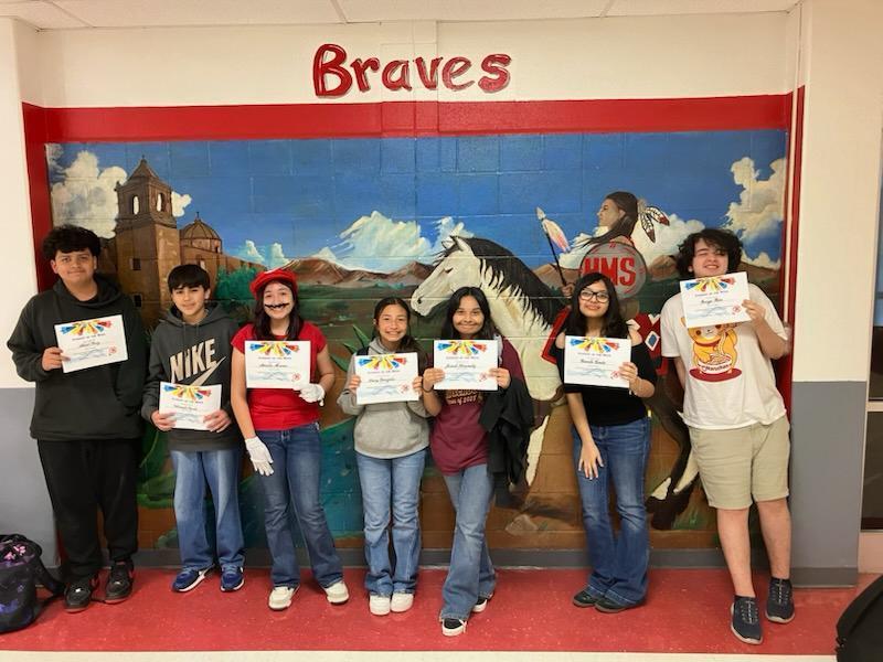 Students of the week for the month of March 2026