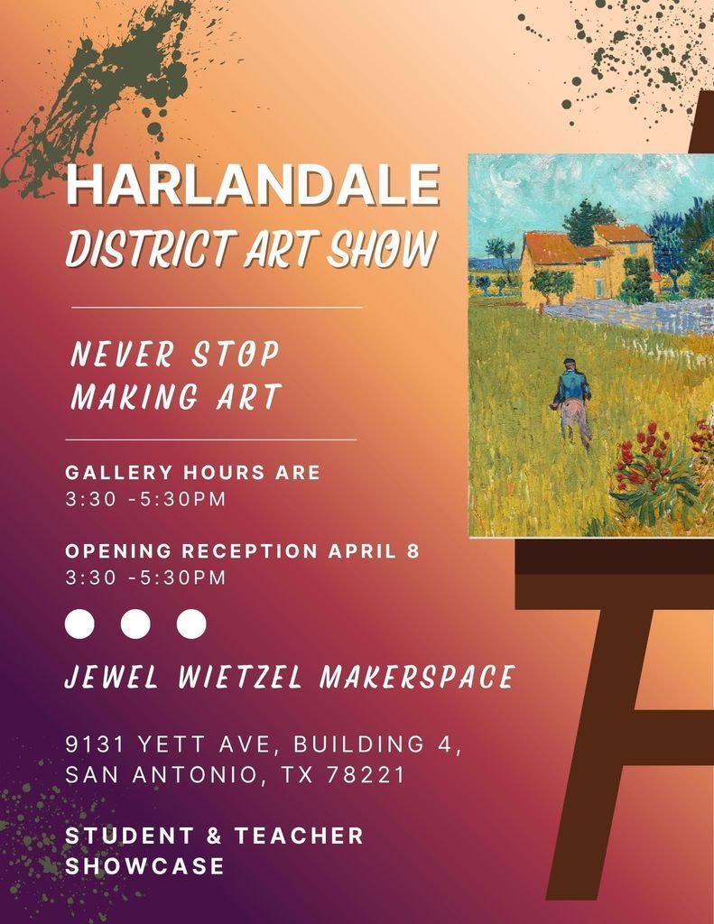 Harlandale District Art Show