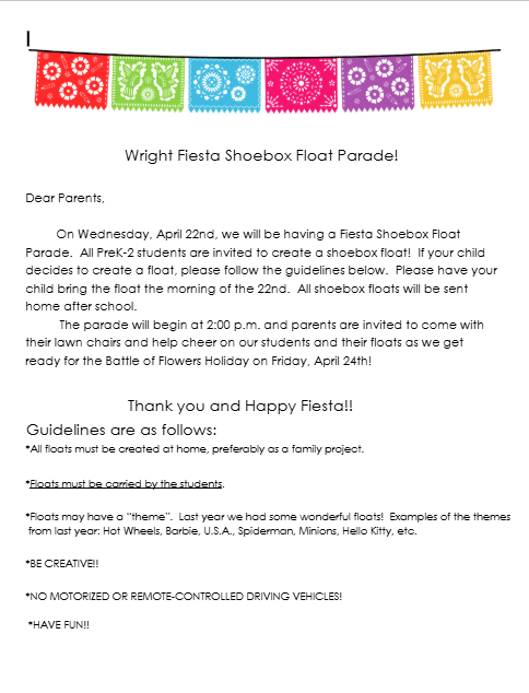 Fiesta Shoebox Parade