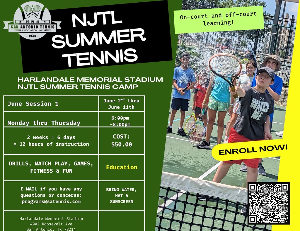 2026 NJTL Summer Tennis